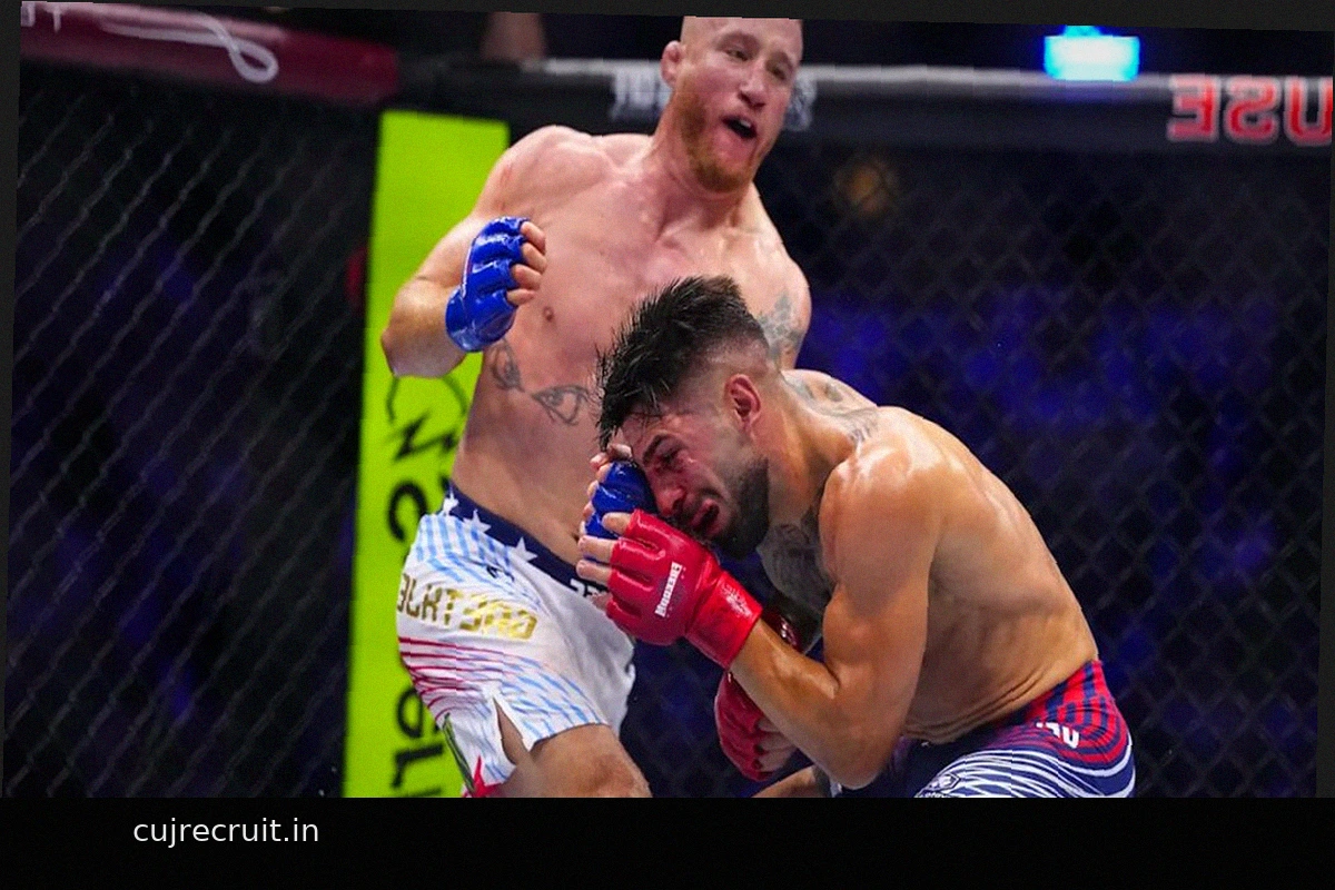 Justin Gaethje не обращает внимания на обвинения Ilia Topuria о «набитых» перчатках: «Интернет сходит с ума»