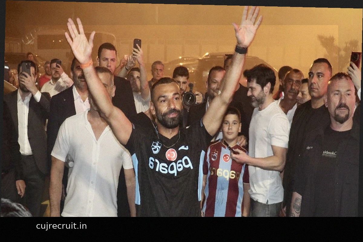 Mohamed Salah's Wild Arrival at Trabzonspor Sparks Frenzy in Turkey