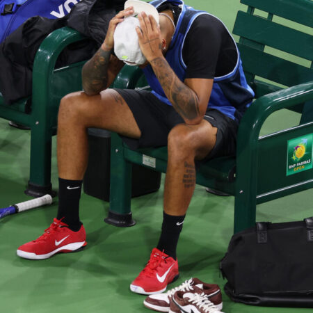 Nick Kyrgios Retires in Tears at Indian Wells Due to Injury