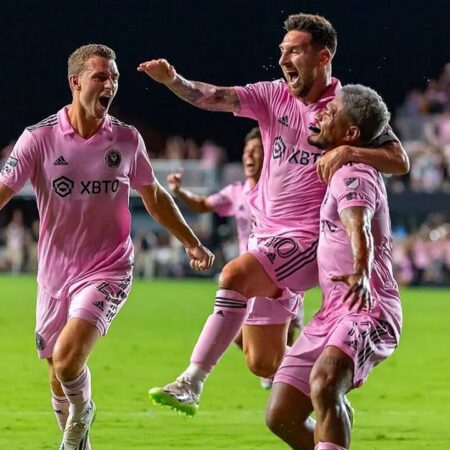 Inter Miami Edges Cavalier SC in Champions Cup First Leg, Allende Scores