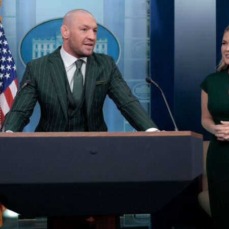 McGregor Meets Trump at White House, Praises Former President
