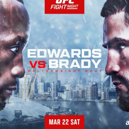 UFC London – Leon Edwards vs Sean Brady: Fight Night 254
