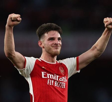 Declan Rice Shines as Arsenal Draw with Man United