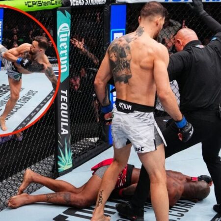 Spectacular Spinning Kick: Mauricio Ruffy’s Historic KO at UFC 313