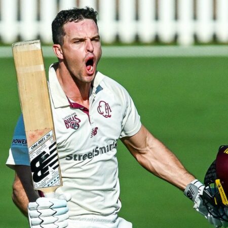 हंट और लेहमैन के शतकों से दक्षिण ऑस्ट्रेलिया ने विक्टोरिया पर नियंत्रण पाया